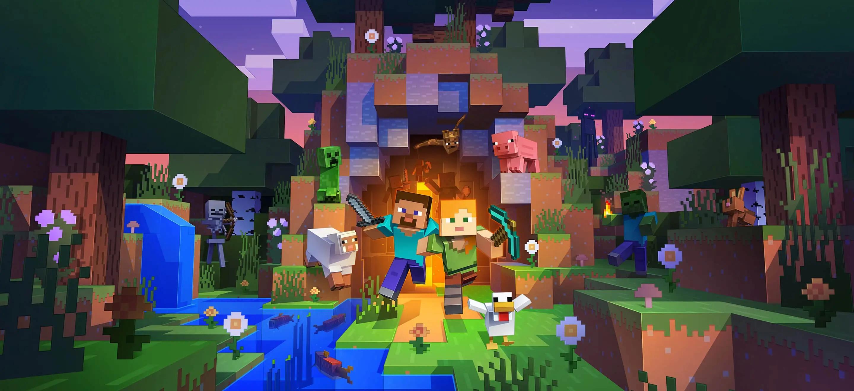 Bannière Minecraft